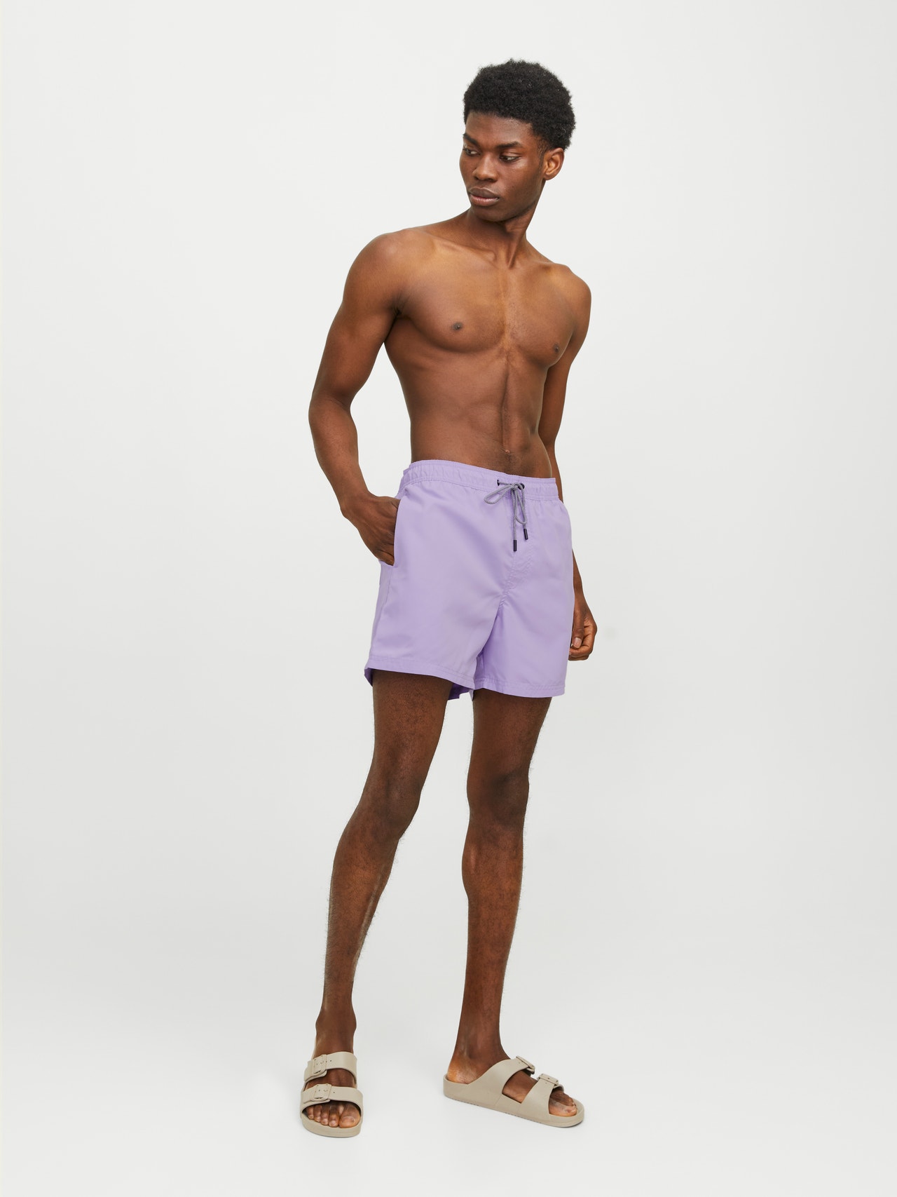Jack & Jones Short de bain Regular Fit -Purple Rose - 12225961