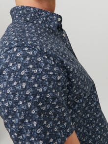 Jack & Jones Regular Fit Uformell skjorte -Navy Blazer - 12226009