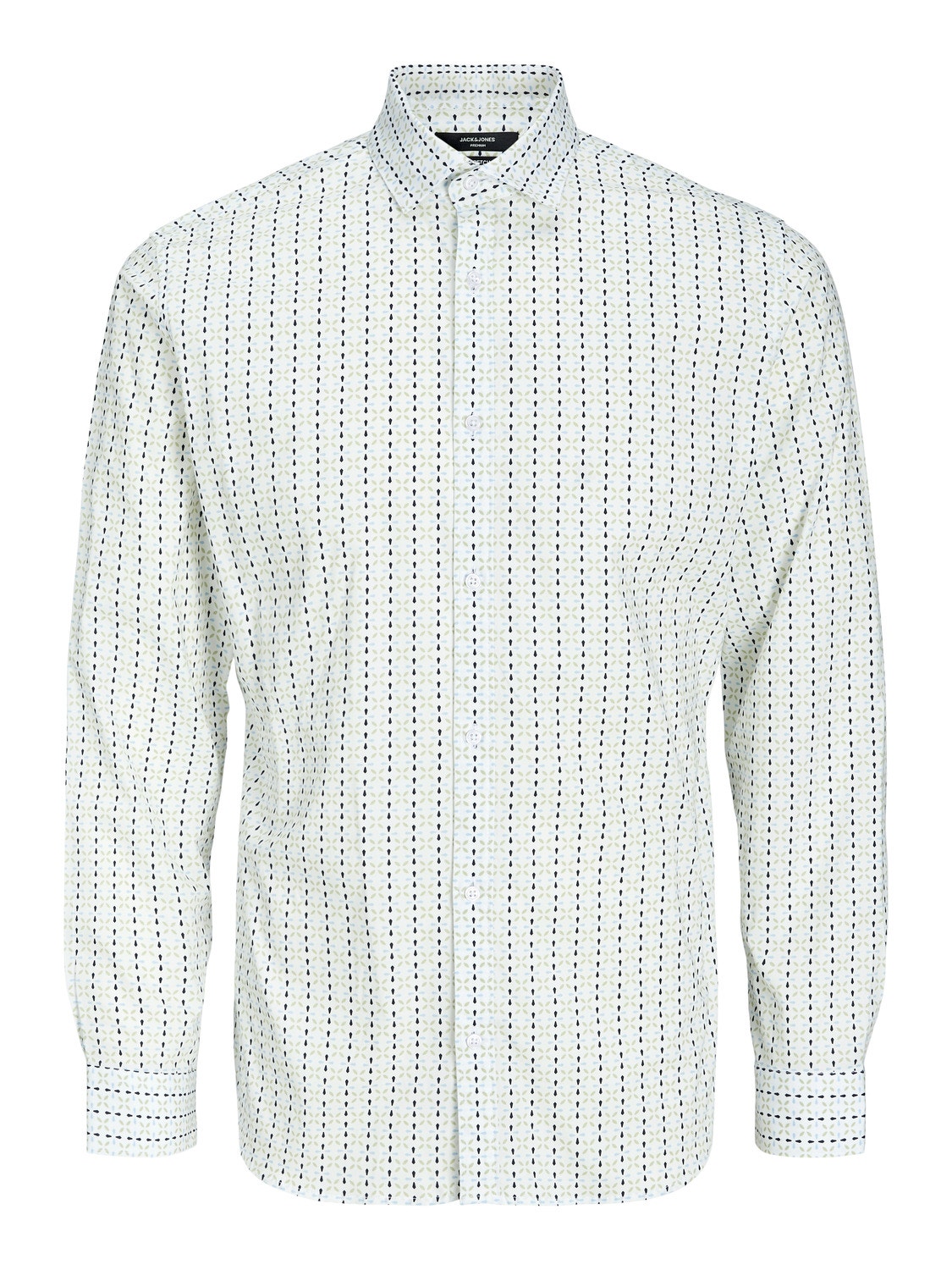 Jack & Jones Regular Fit Bedrukt overhemd -White - 12226091