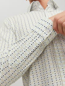 Jack & Jones Regular Fit Bedrukt overhemd -White - 12226091