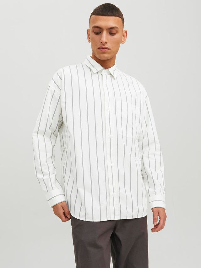 Jack & Jones Oversize Fit Striped shirt - 12226130