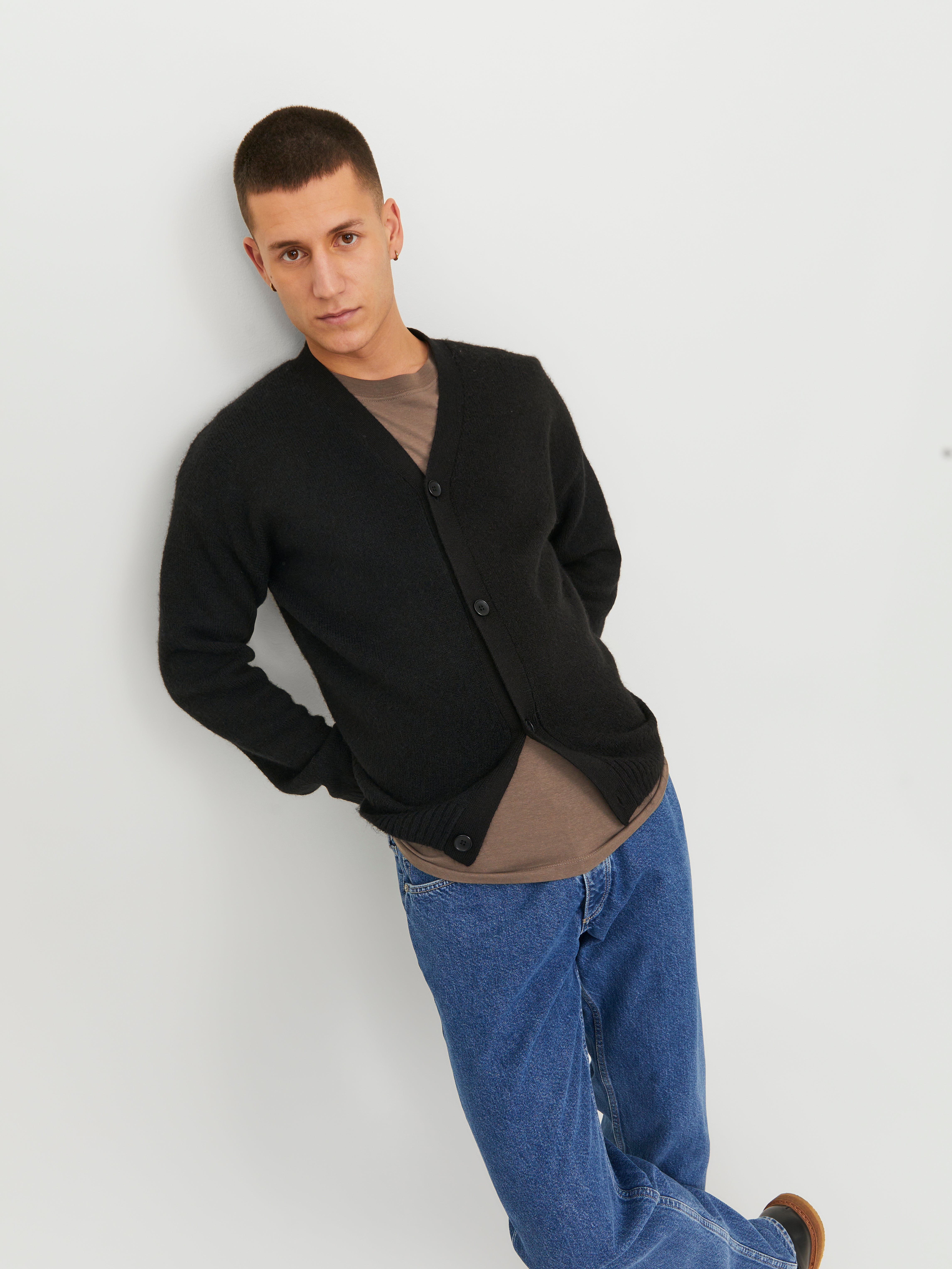30% Rabatt auf Einfarbig Strickjacke | Jack & Jones®