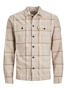 Jack & Jones Giacca camicia Regular Fit -Cobblestone - 12227016