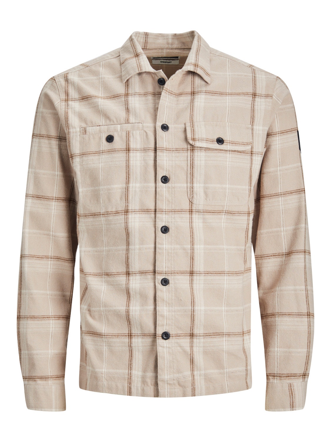 Jack & Jones Regular Fit Převlékací košile -Cobblestone - 12227016