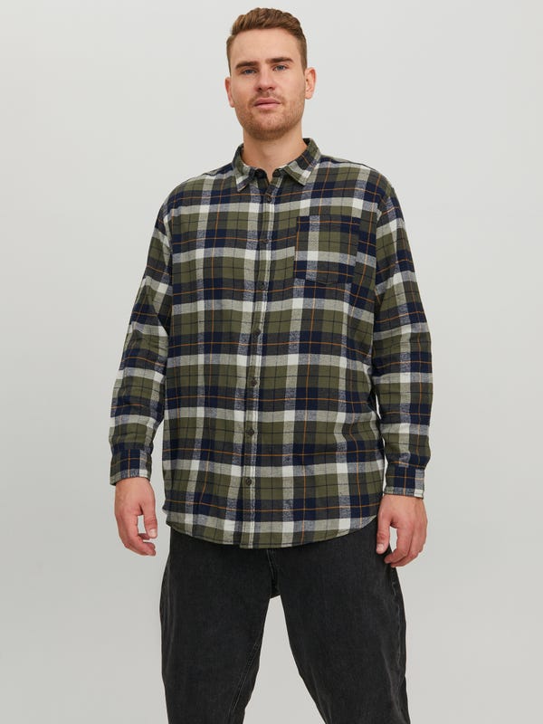Camisas de Tallas Grandes para Hombre | JACK & JONES Camisas de Tallas Grandes para Hombre | JACK & JONES