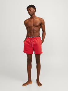 Jack & Jones Regular Fit Swim shorts -True Red - 12227254