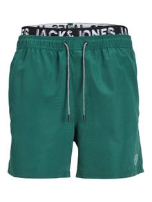 Jack & Jones Pantaloncini da mare Regular Fit -Dark Green - 12227254