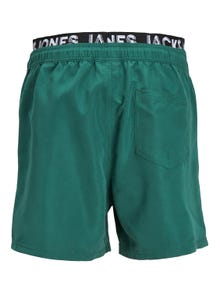 Jack & Jones Regular Fit Badehose -Dark Green - 12227254