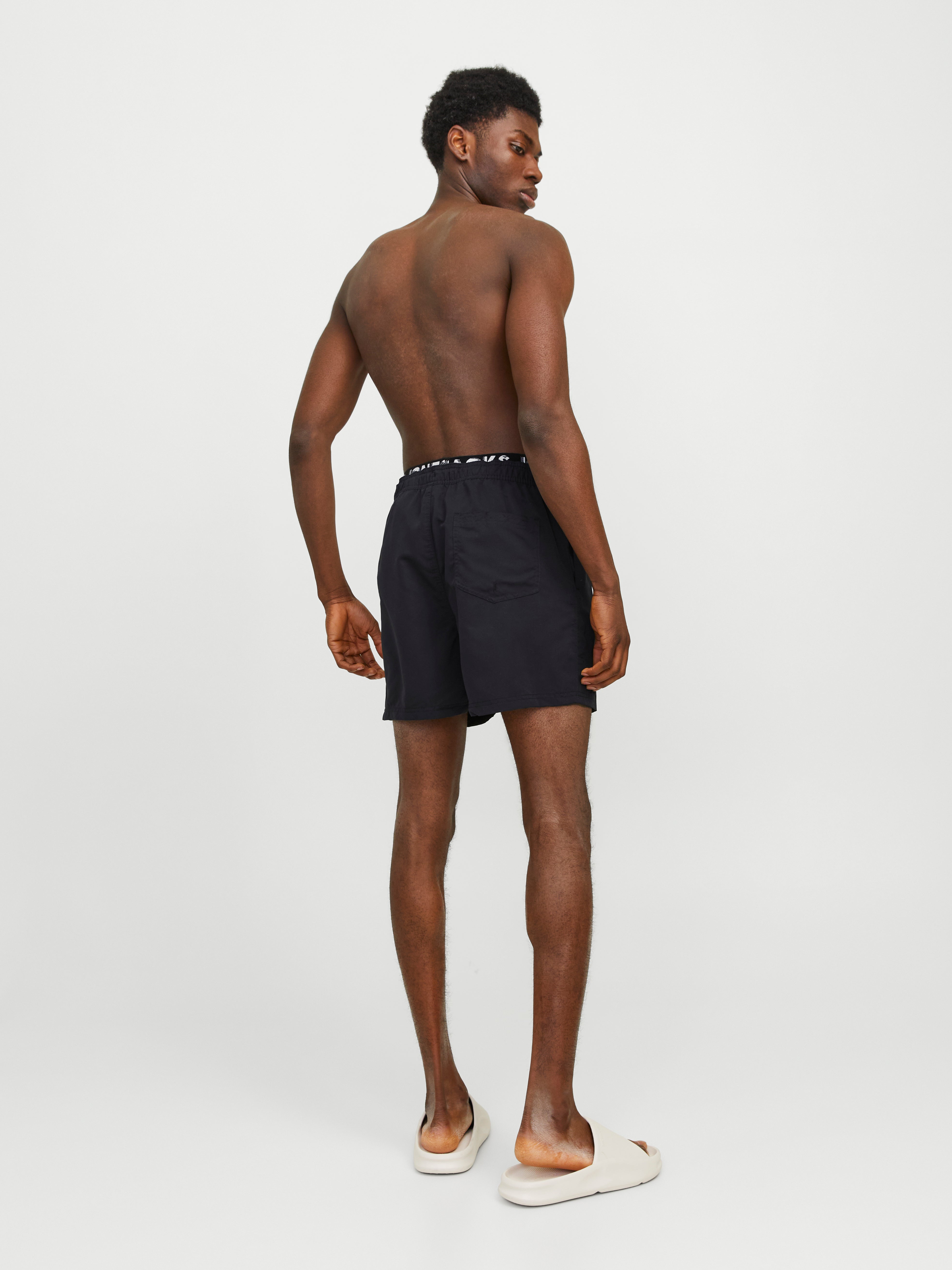 Jack & Jones Regular Fit Badeshorts -Black - 12227254