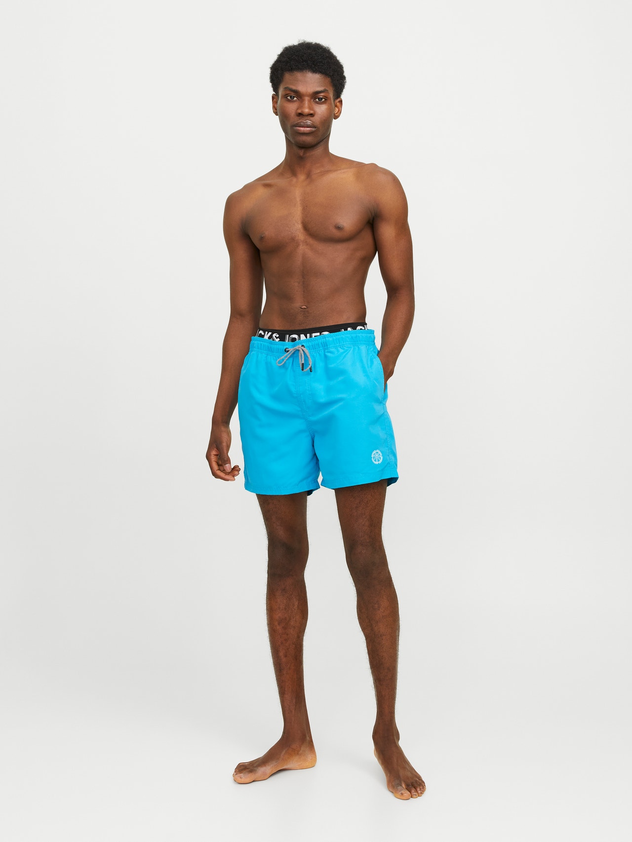 Jack & Jones Regular Fit Swim shorts -Atomic Blue  - 12227254