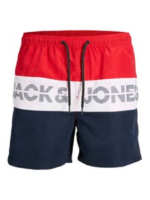 Jack & Jones Regular Fit Zwemshorts -Chinese Red - 12227260