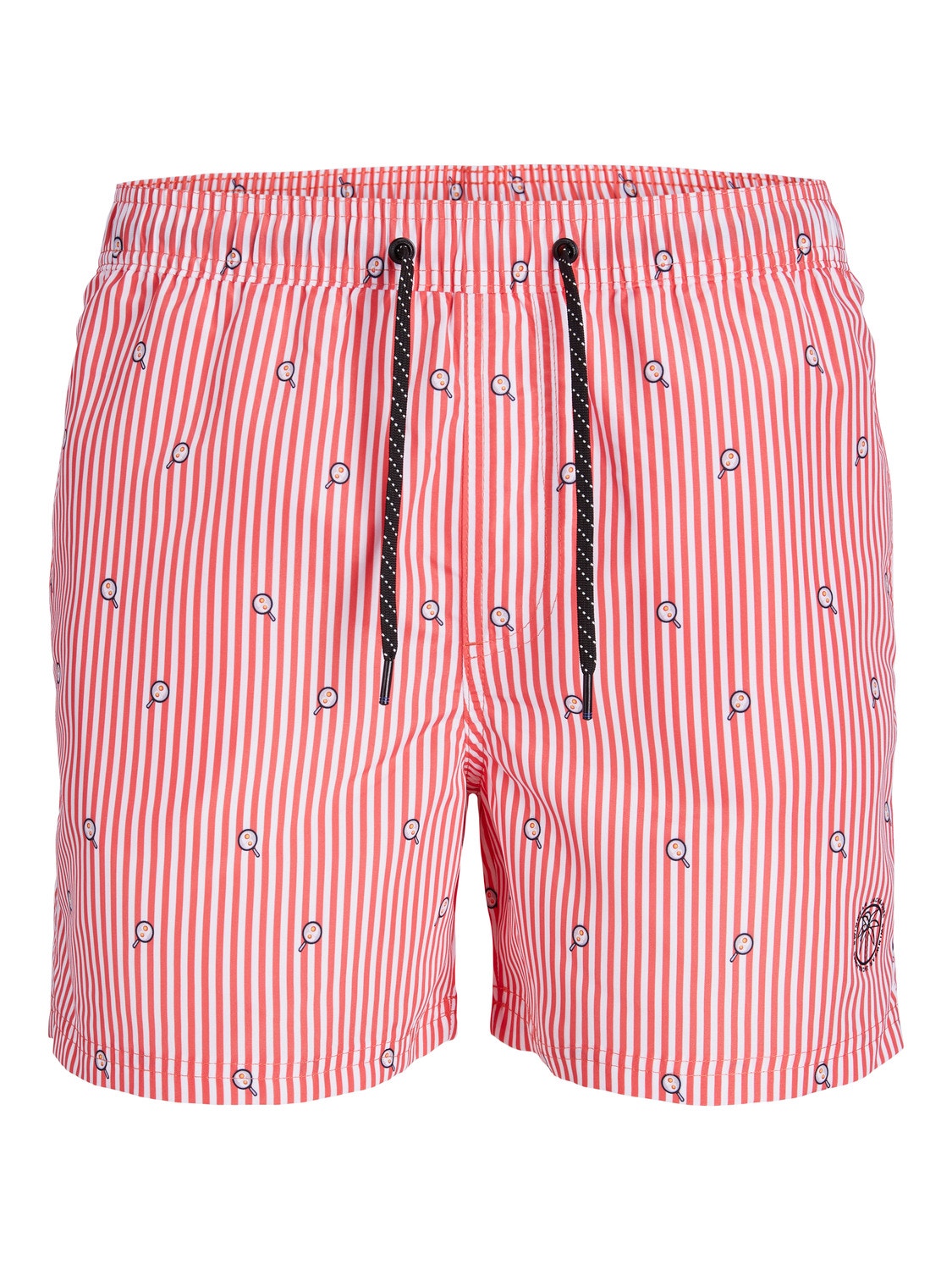 Jack & Jones Regular Fit Swim short -Hot Coral  - 12227350