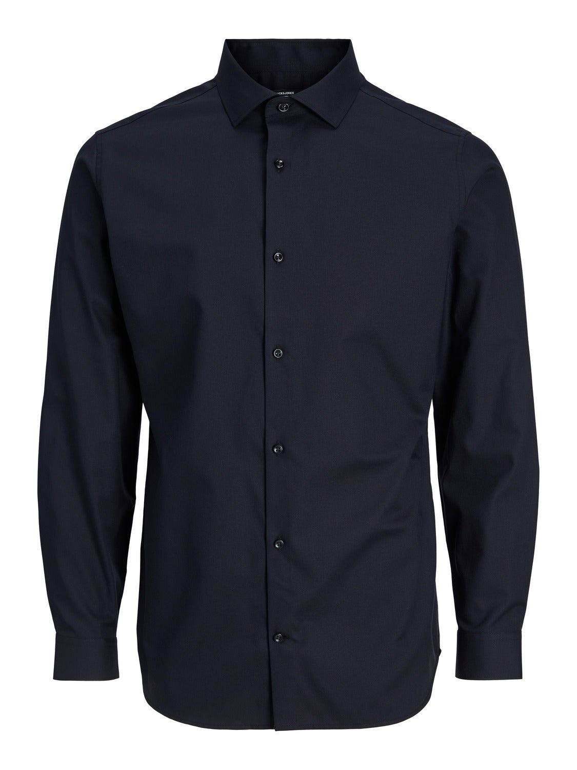 Chemise Slim Fit Noire VSKA Taille XL - Environ 100cm De Tour De Poitrine, Col Regular