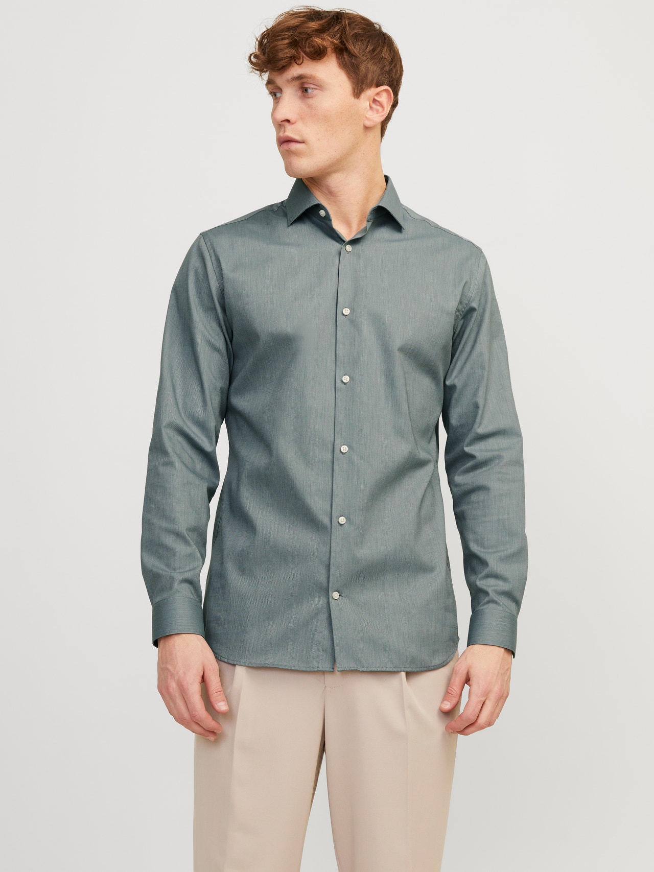 Jack & Jones Slim Fit Shirt -Balsam Green - 12227385