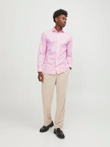 Jack & Jones Slim Fit Skjorta -Pink Nectar - 12227385