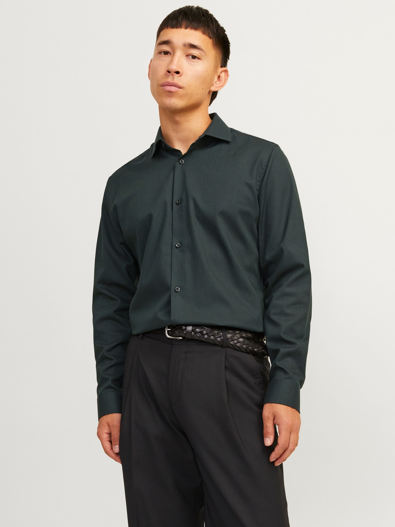 Jack & Jones Slim Fit Marškiniai -Darkest Spruce - 12227385