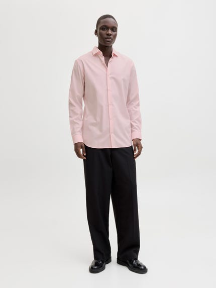 Slim Fit Dress shirt | Light Rose | Jack & Jones Slim Fit Dress shirt | Light Rose | Jack & Jones