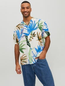 Jack & Jones Regular Fit Resort shirt -Cloud Dancer - 12227632