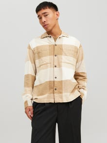 Jack & Jones Regular Fit Karohemd -White Pepper - 12227660