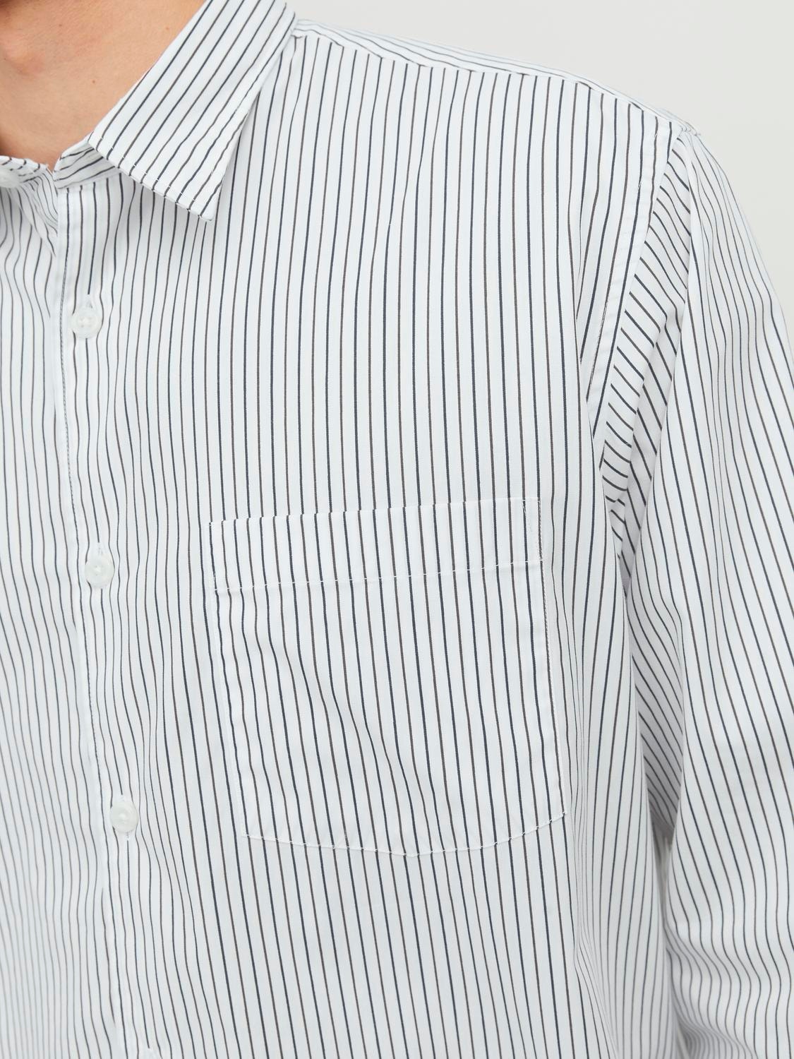 Jack & Jones Extra Oversized fit Freizeithemd -White - 12227661