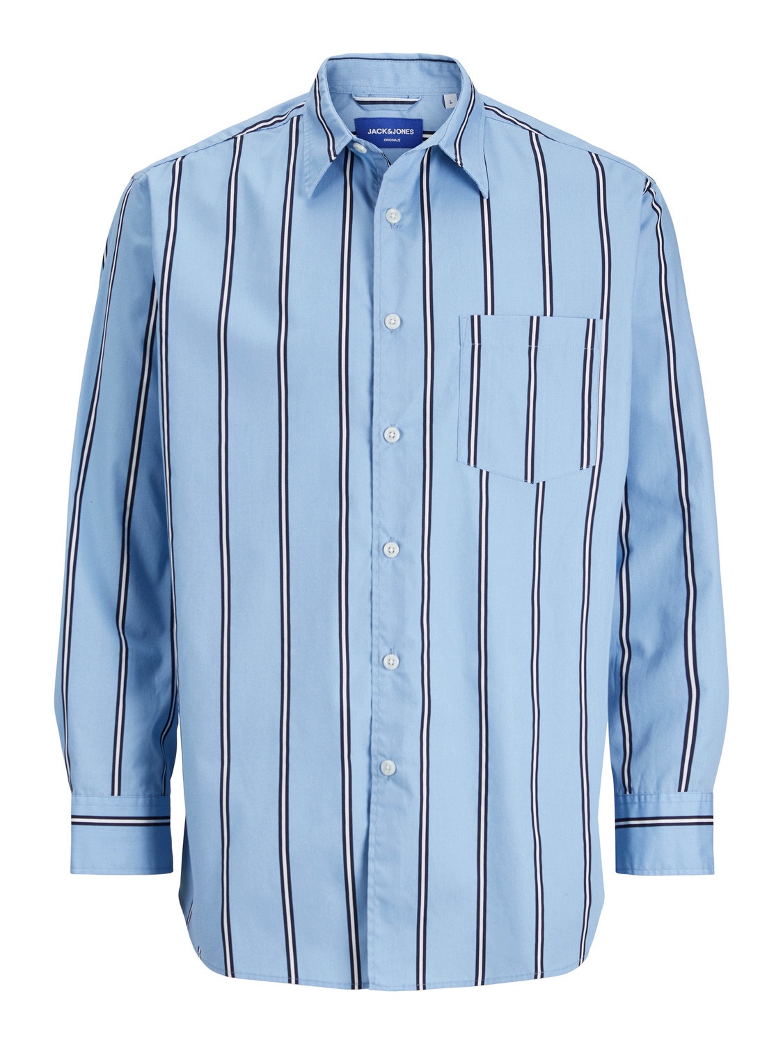 Jack & Jones Camisa Casual Extra Oversized fit -Dusk Blue - 12227661
