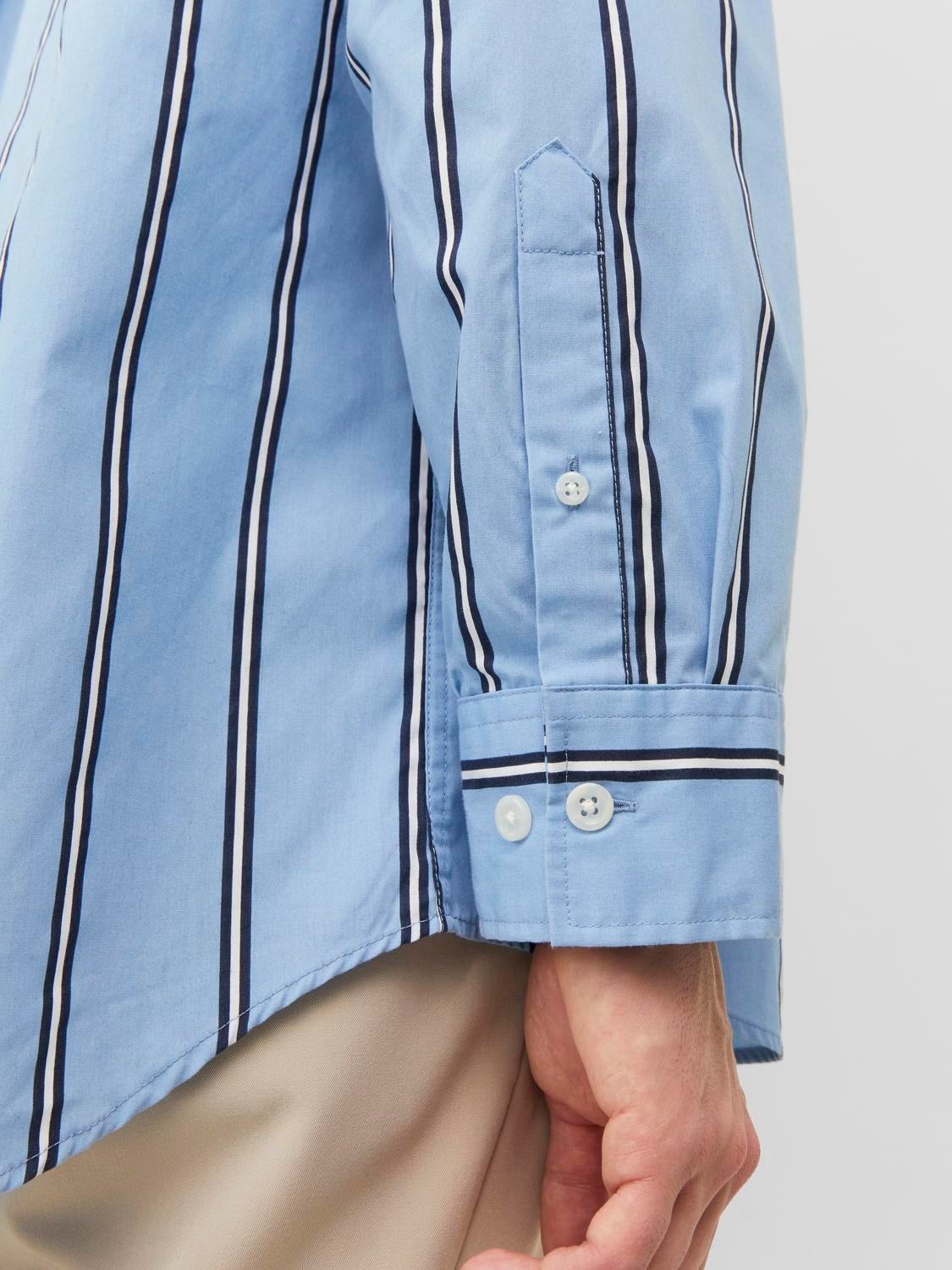 Jack & Jones Extra Oversized fit Casual overhemd -Dusk Blue - 12227661
