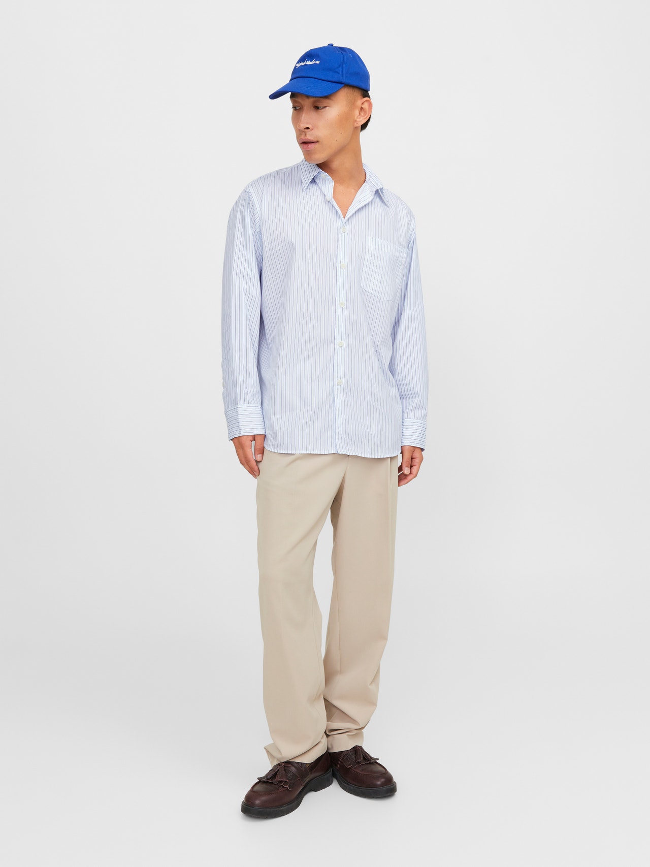 Jack & Jones Extra Oversized fit Casual shirt -Cornflower Blue - 12227661