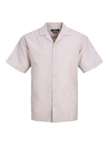 Jack & Jones Regular Fit Hawaii skjorte -Crockery - 12227681