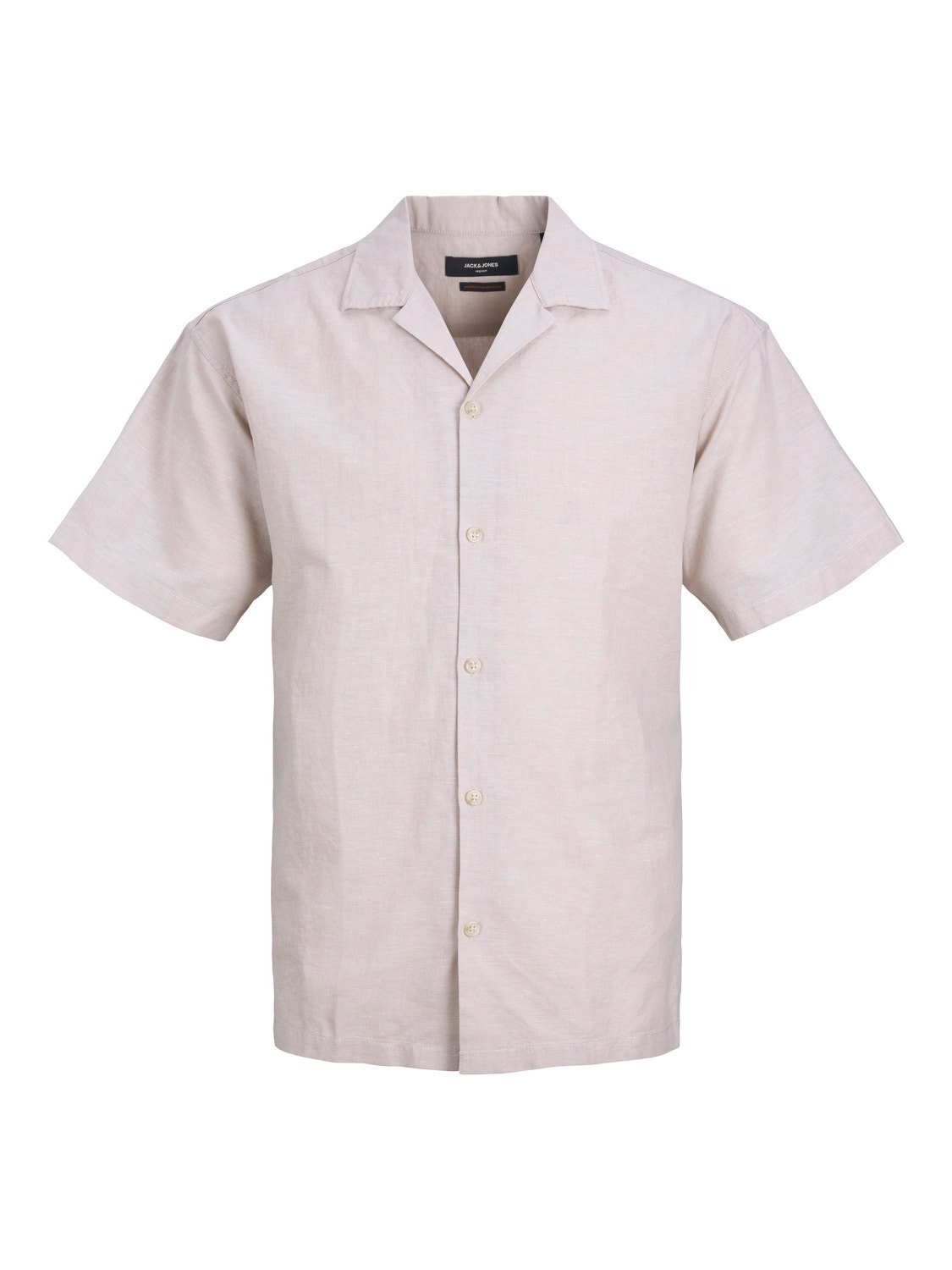 Jack & Jones Regular Fit Resort-skjorte -Crockery - 12227681