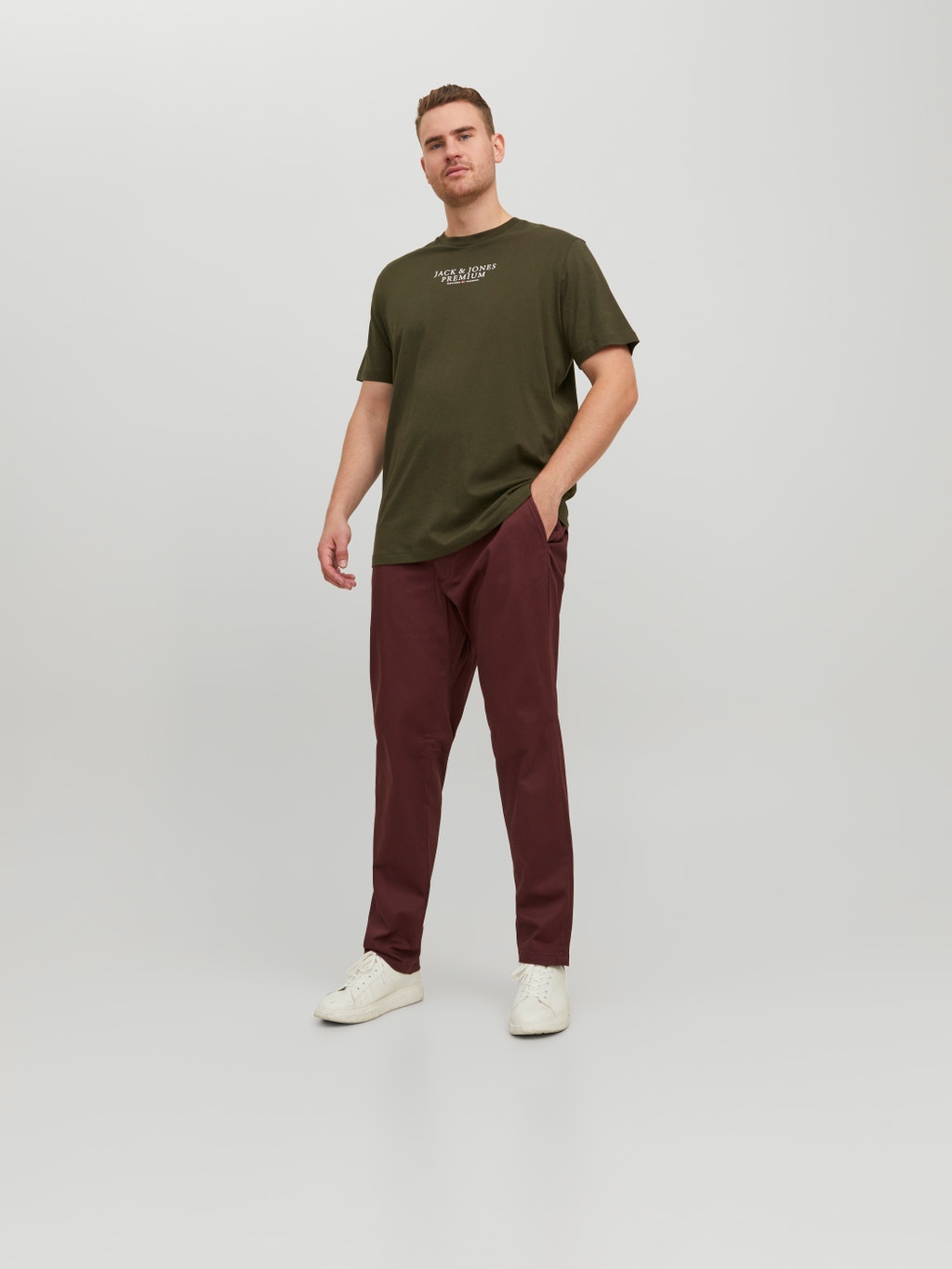 plus size chinos