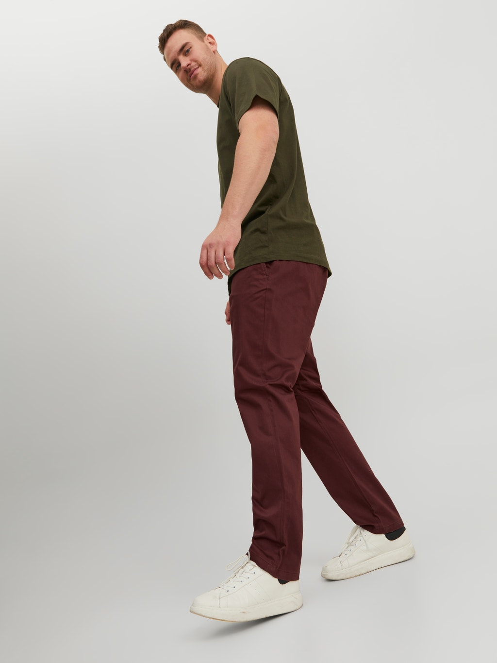 plus size chinos