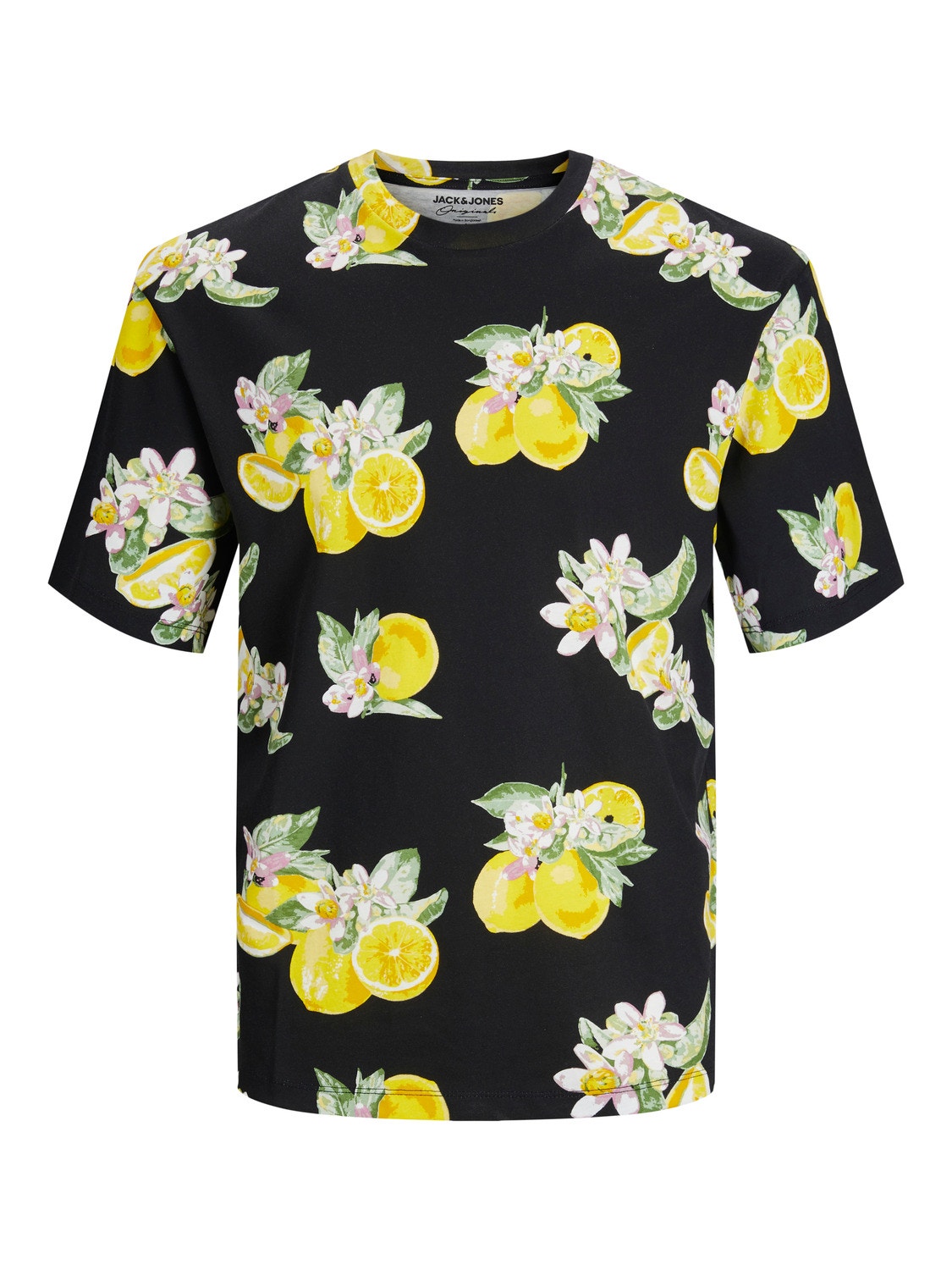 Jack & Jones T-shirt Fleurs Col rond -Tap Shoe - 12227780
