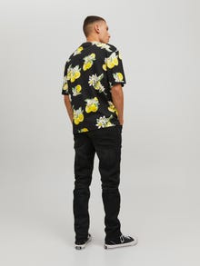 Jack & Jones T-shirt Fleurs Col rond -Tap Shoe - 12227780