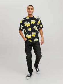 Jack & Jones Floral O-Neck T-shirt -Tap Shoe - 12227780