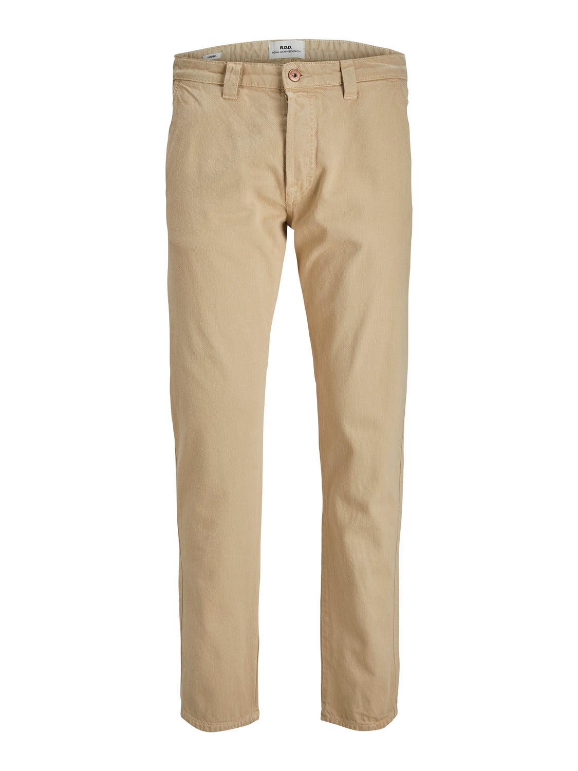 RDD Loose Fit Chino trousers | Beige | Jack & Jones®