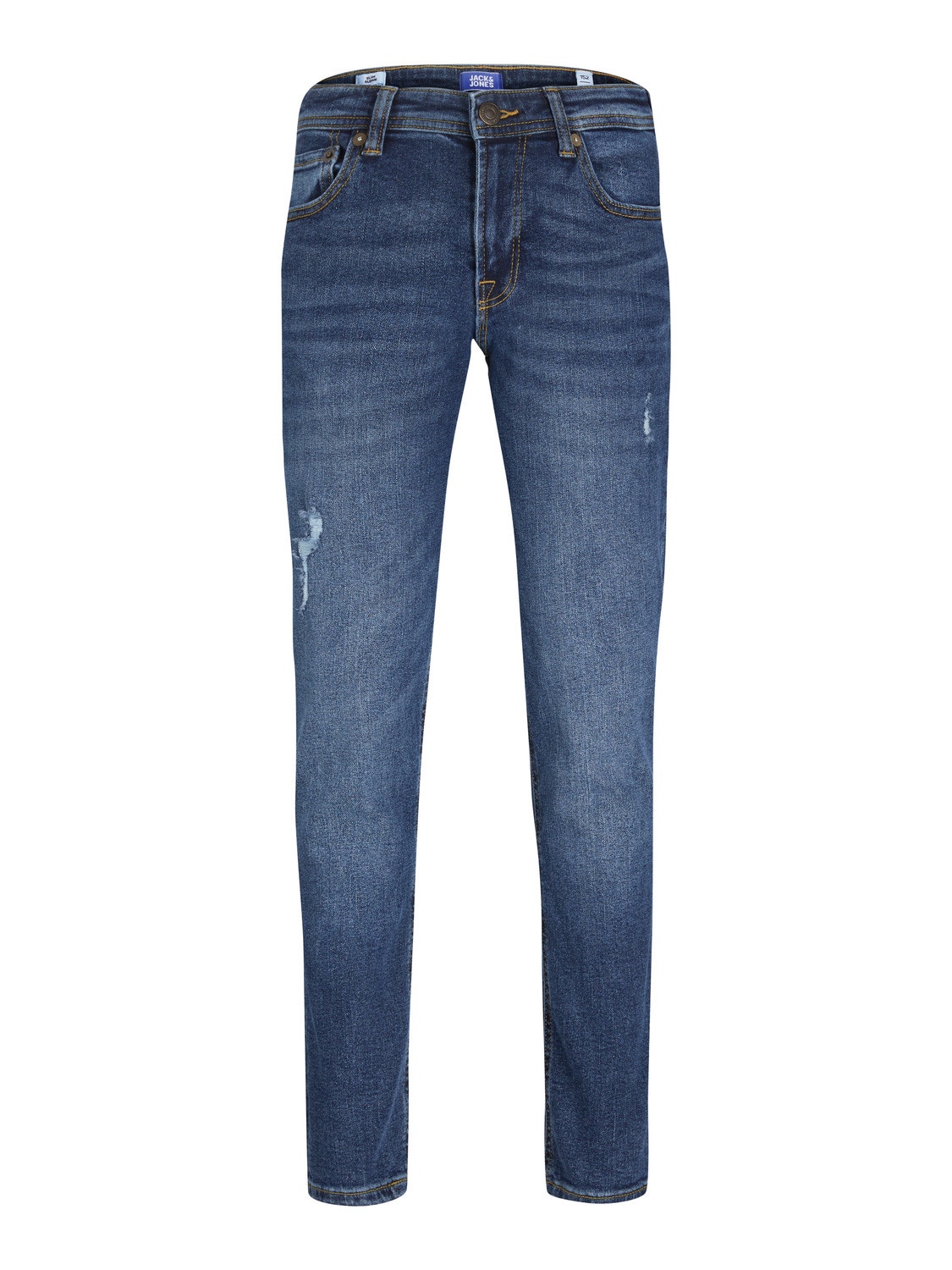 Jack & Jones JJIGLENN JJORIGINAL MF 806 Slim fit jeans För pojkar -Blue Denim - 12227857