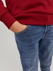 Jack & Jones JJIGLENN JJORIGINAL MF 806 Slim fit jeans For boys -Blue Denim - 12227857