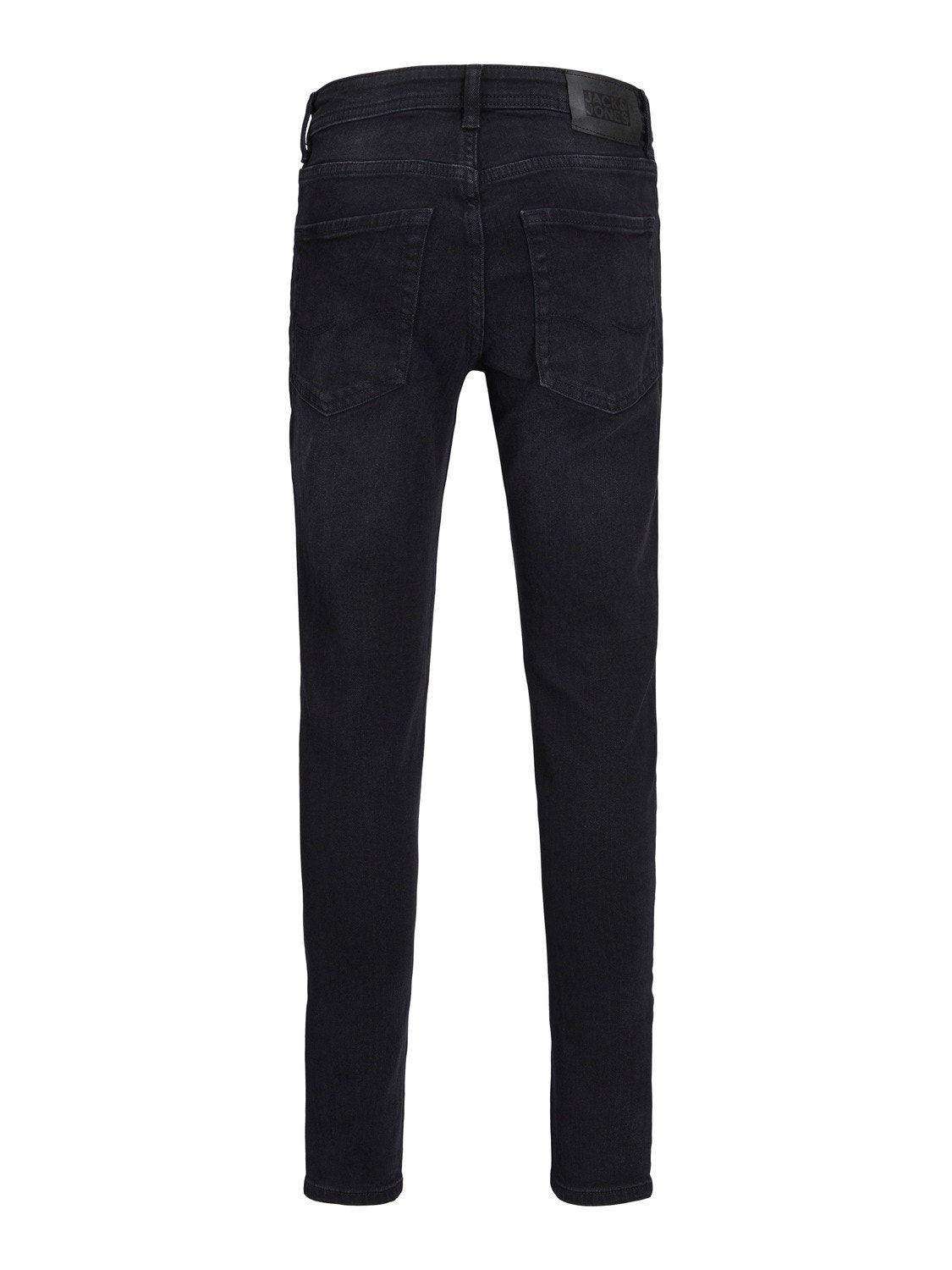 Jack & Jones JJILIAM JJORIGINAL MF 521 Skinny fit jeans For boys -Black Denim - 12227871