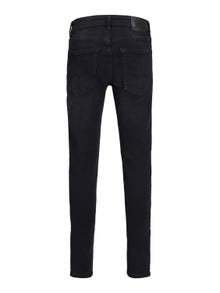 Jack & Jones JJILIAM JJORIGINAL MF 521 Skinny fit jeans For boys -Black Denim - 12227871