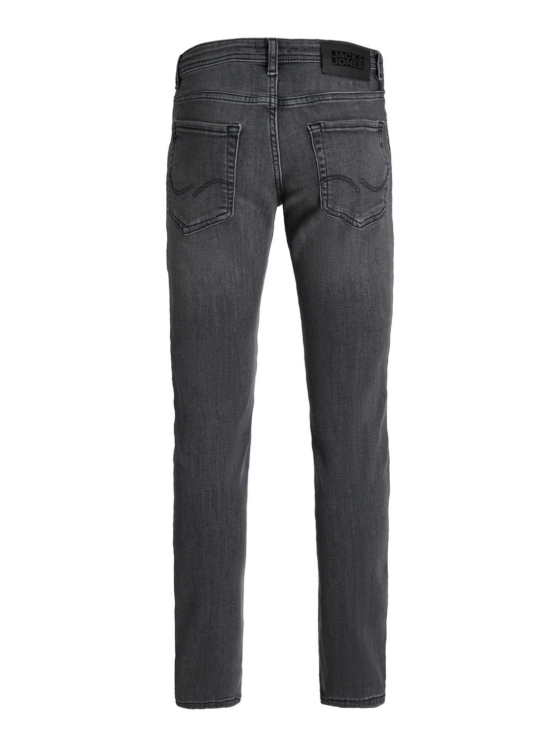 Jack & Jones JJIGLENN JJORIGINAL AM 718 Slim fit jeans For boys -Black Denim - 12227875