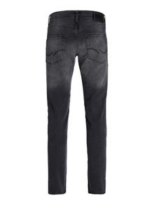 Jack & Jones JJIGLENN JJORIGINAL RA 898 BLACK Slim fit jeans For gutter -Black Denim - 12227877