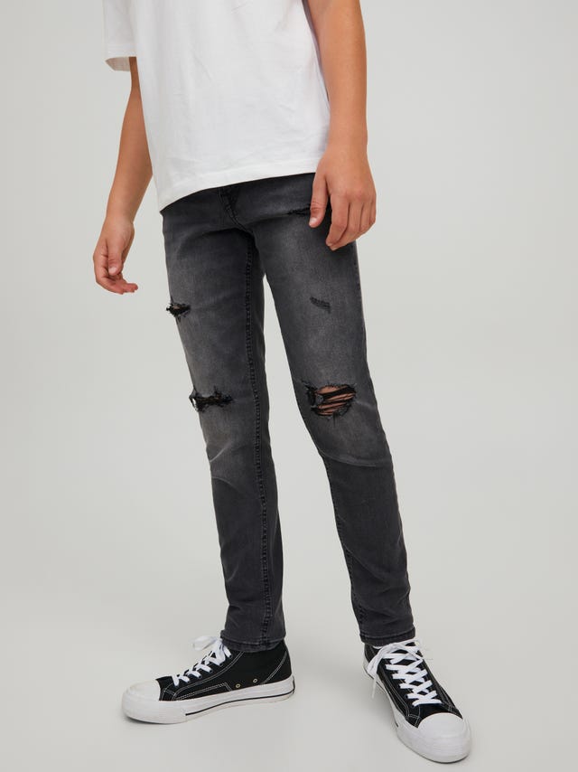 Jack & Jones JJIGLENN JJORIGINAL RA 898 BLACK Slim fit jeans For boys - 12227877