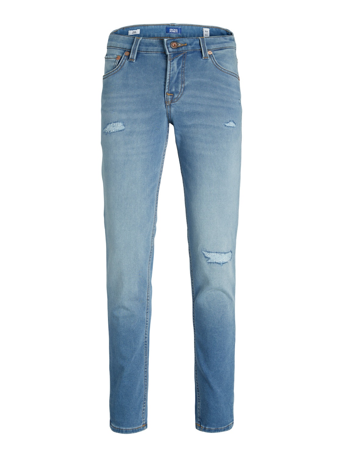 Jack & Jones JJIGLENN JJICON GE 635 I.K Slim fit farmer Ifjúsági -Blue Denim - 12227882