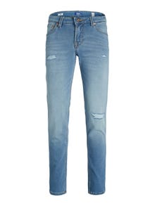 Jack & Jones JJIGLENN JJICON GE 635 I.K Slim fit jeans Til drenge -Blue Denim - 12227882