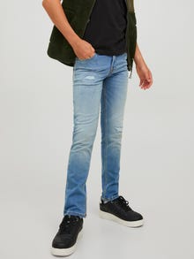 Jack & Jones JJIGLENN JJICON GE 635 I.K Slim fit jeans For boys -Blue Denim - 12227882