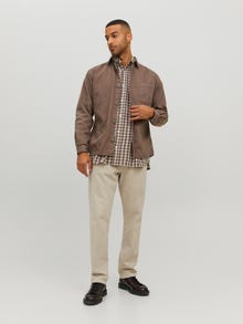 Jack & Jones Regular Fit Neformalus marškiniai -Moonbeam - 12227918