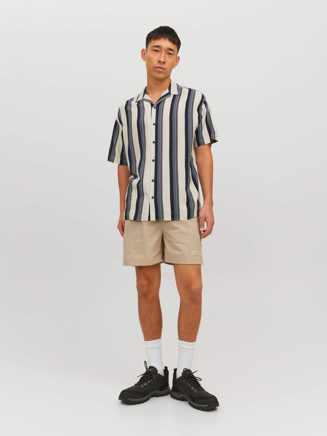 Jack & Jones Relaxed Fit Hawaii-Hemd -Moonbeam - 12227973