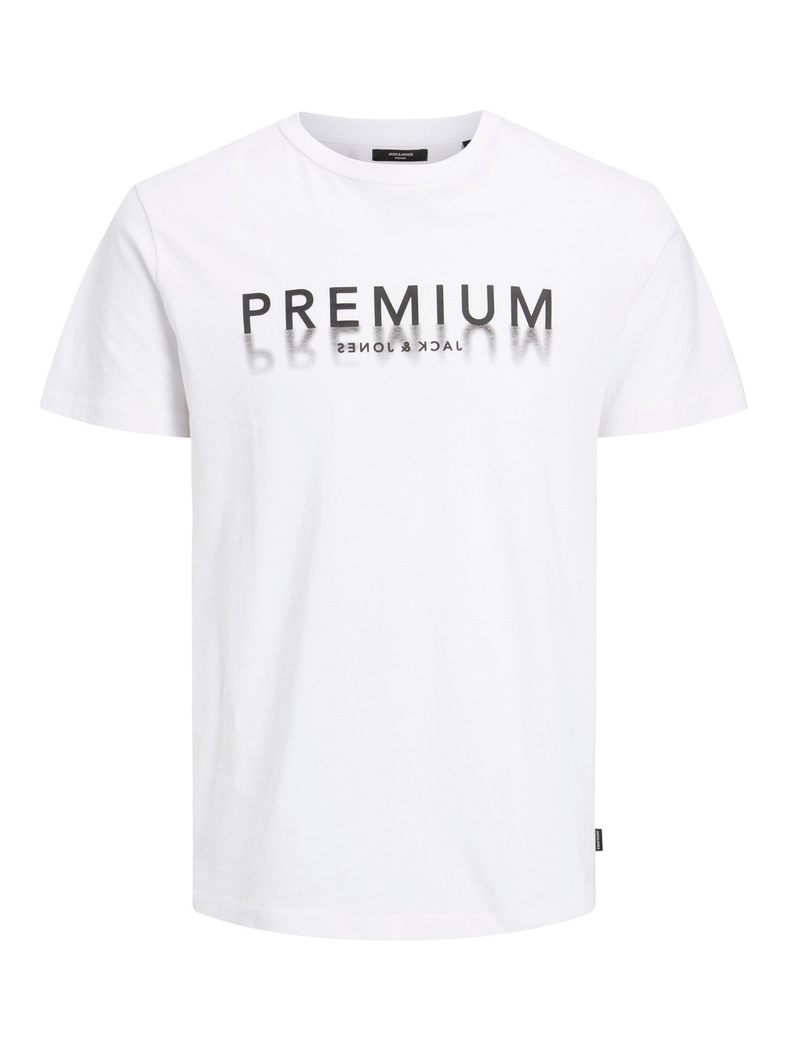 Jack & Jones Logo Rundhals T-shirt -White - 12227989