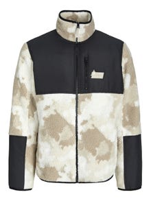 Jack & Jones Teddyfell Jacke -Moonbeam - 12228039