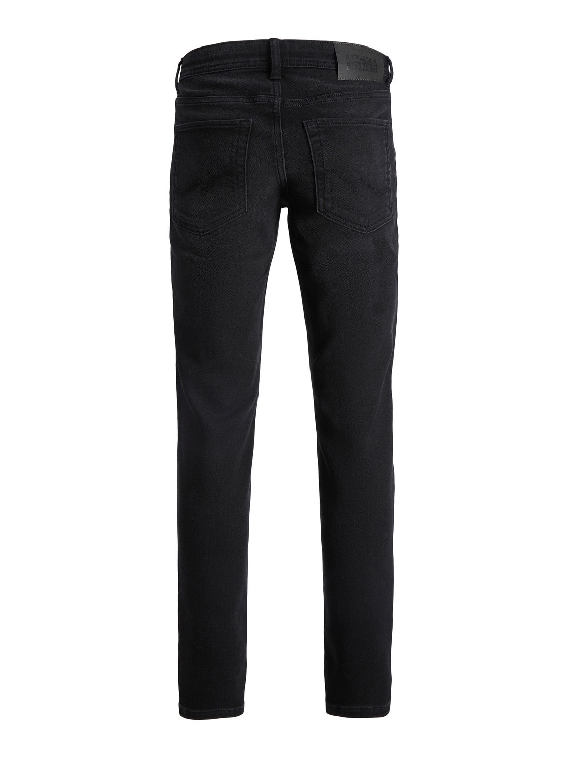 Jack & Jones JJILIAM JJORIGINAL MF 803 I.K Skinny Fit jeans For gutter -Black Denim - 12228064